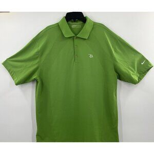 Nike x Disney Fit Dry Golf Polo Shirt Embroidered Large Mens Walt Disney World